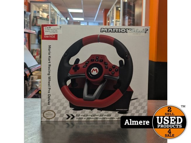 Hori Mario Kart Deluxe Racing Wheel Pro | Nette staat, Hori, Zo goed als nieuw, Info@hori.jp, HORI Co., Ltd.
4-12-15 Taihei, Sumida City
Tokyo 130-0012
Japan