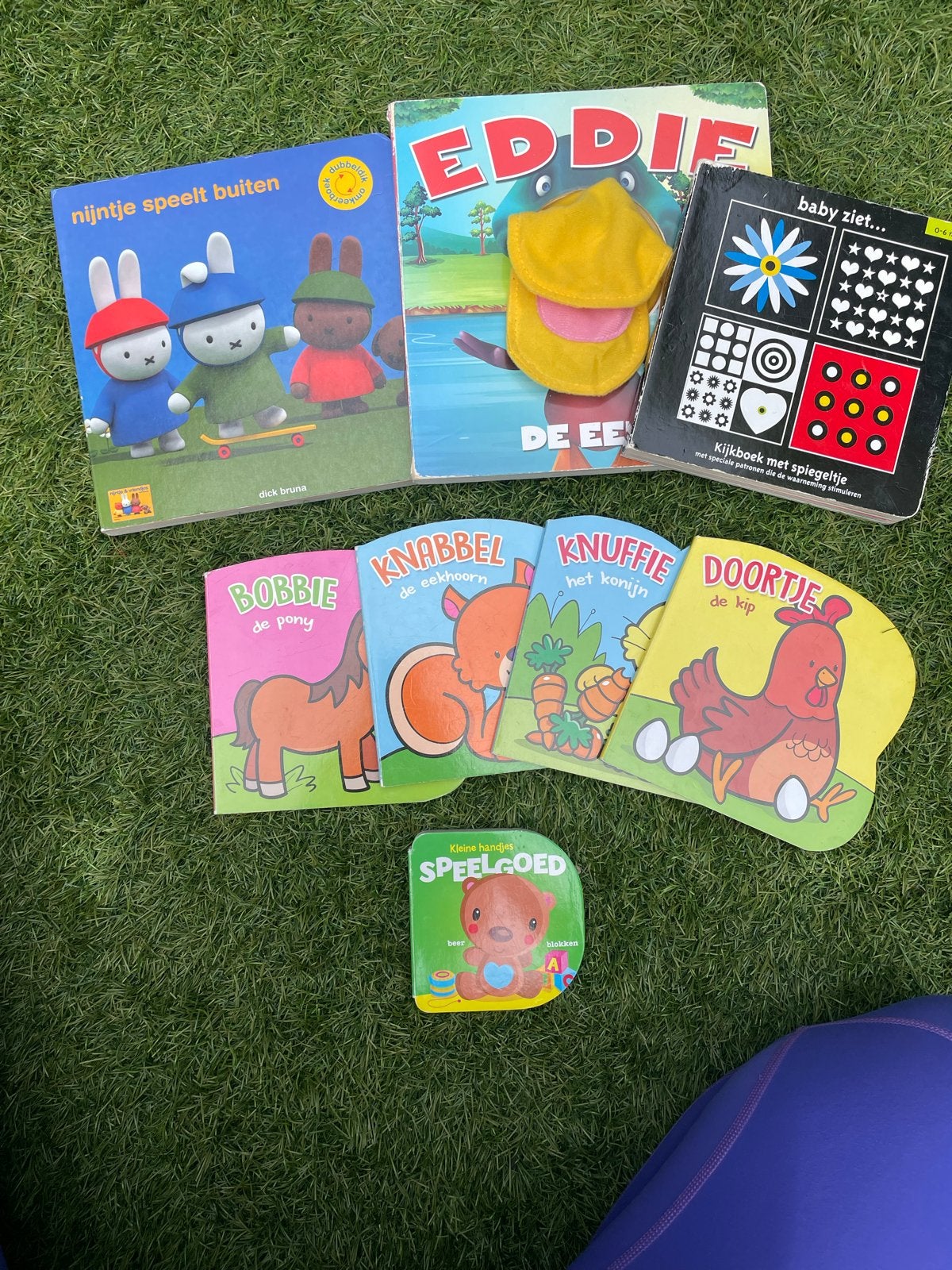 Boekenpakket voor baby's en peuters (7 stuks), Ophalen, Gelezen, Uitklap-, Voel- of Ontdekboek, 0 tot 6 maanden
