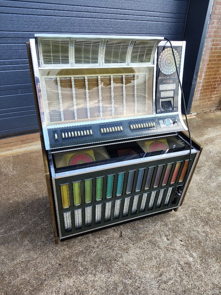 Rock-Ola 442 (1971) jukebox, Ophalen, 1950 tot 1960, Seeburg