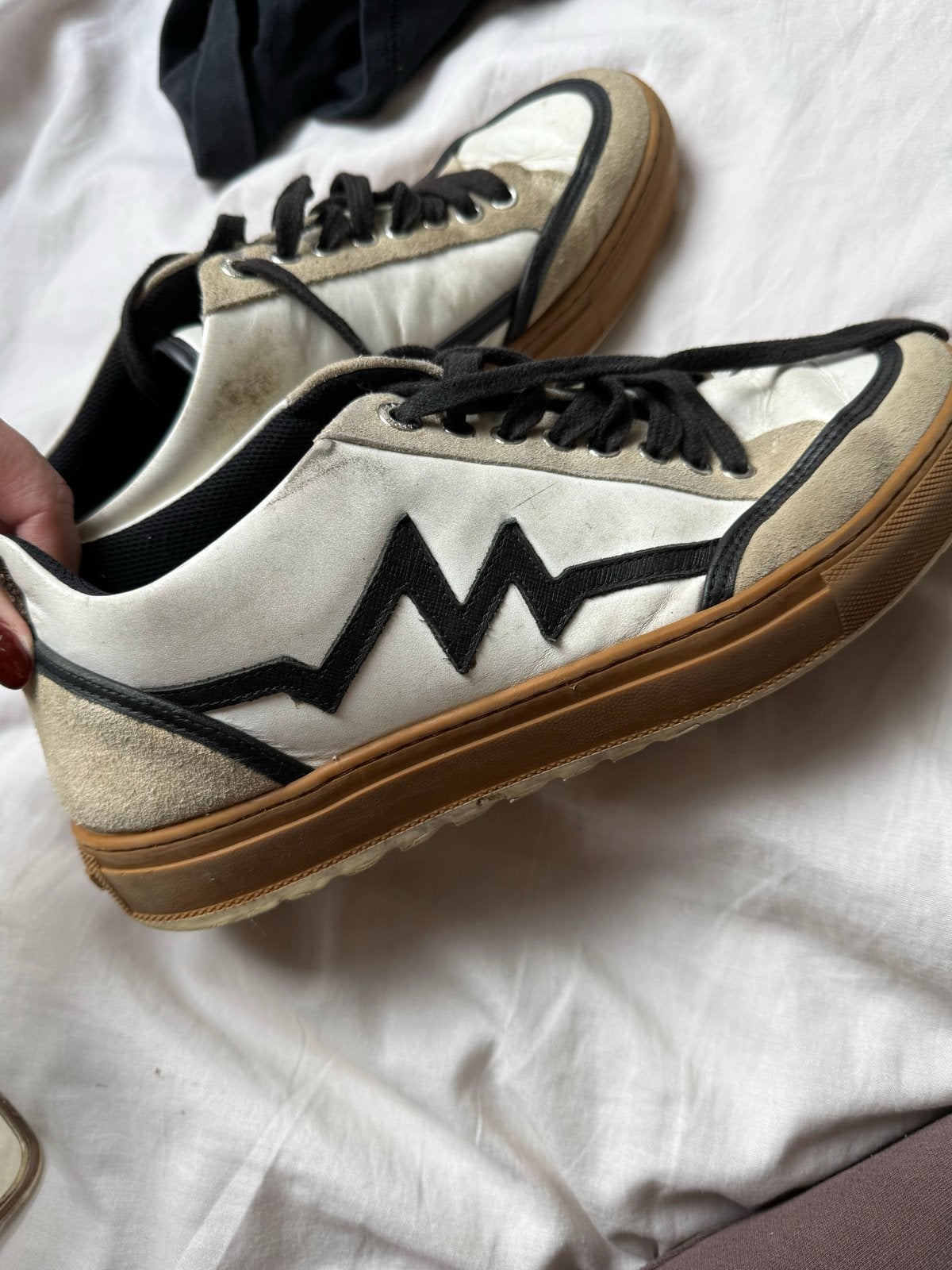 Mason Garments Heren Sneakers - Maat 44, Kleding | Heren, Wit, Ophalen of Verzenden, Sneakers of Gympen, Gedragen