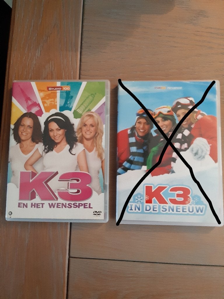 DVD K3 - K3 en het wensspel, Alle leeftijden, Overige genres, Overige typen, Ophalen of Verzenden
