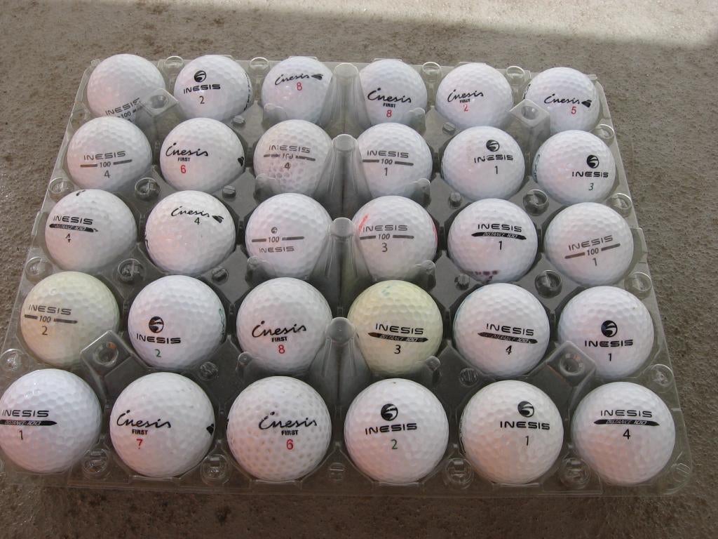 Golfballen  Inesis  Wit, Ophalen, Gebruikt, Bal(len), Overige merken
