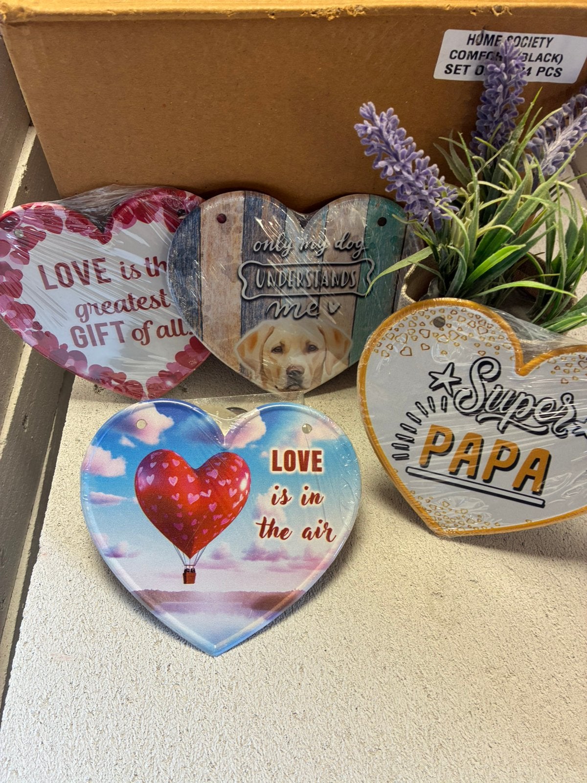 Te koop partij metalen decoratie hartjes, Diversen, Ophalen, Nieuw