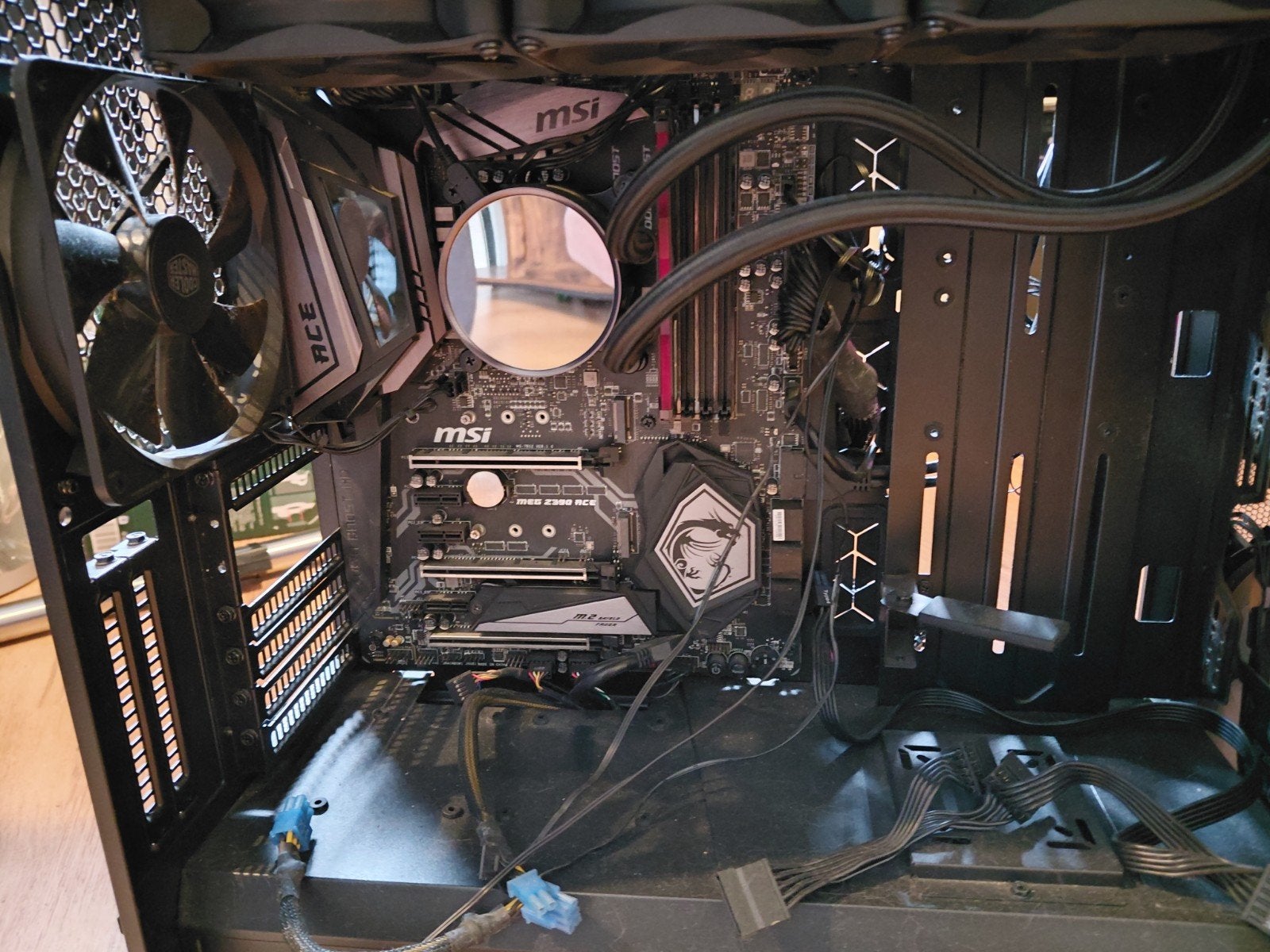 i9 9900k/kraken water koeler/m2 schijf/psu 850, Ophalen, Overige soorten, PCI-Express 4