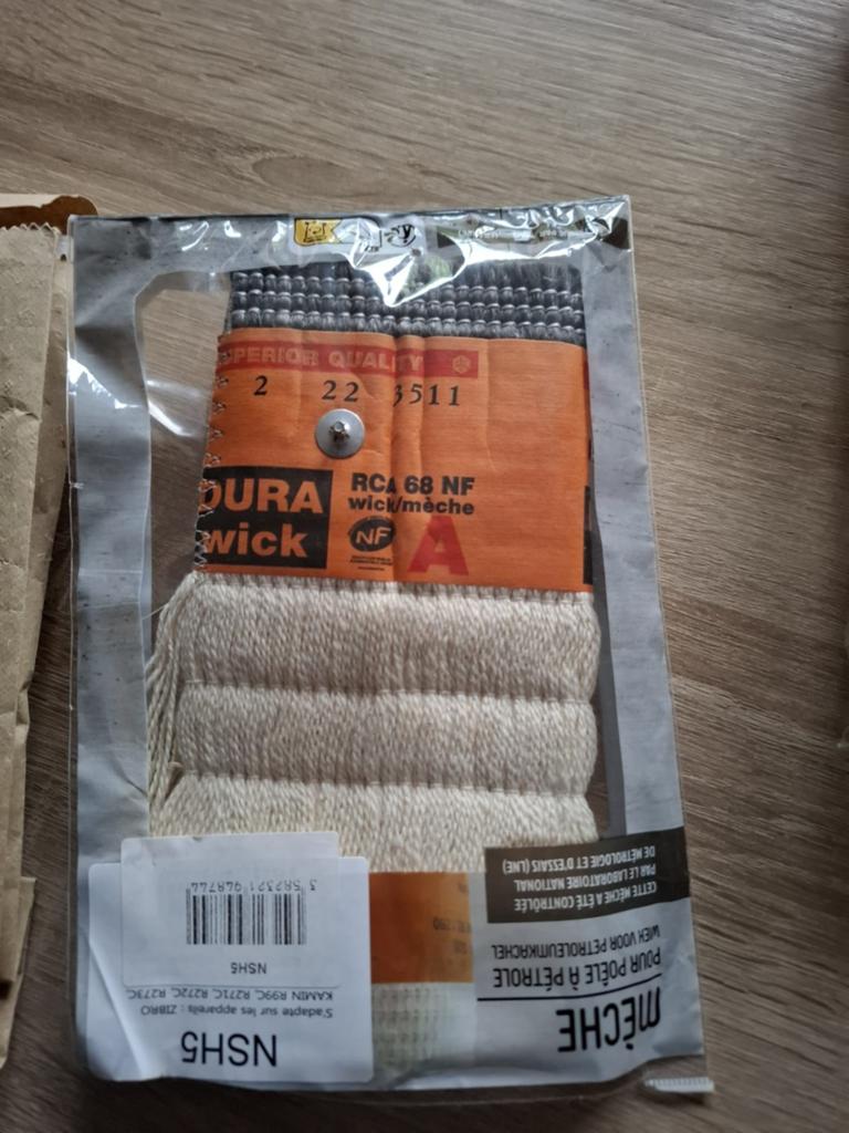 Dura Wick RCA 68 NF Petroleumkachel lont NSH5, Ophalen of Verzenden