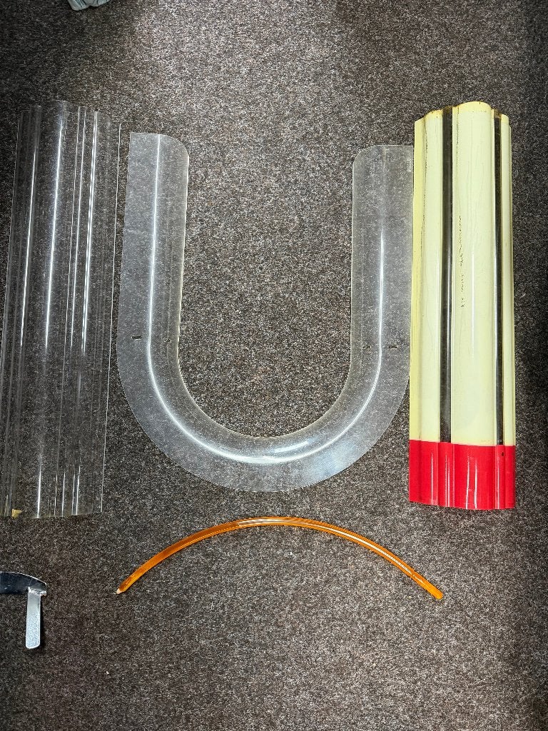 Juke Box OMT Plastic Onderdelen 3 stuks 1 Bubble Tube, Ophalen of Verzenden, Gebruikt, 1970 tot heden, Wurlitzer