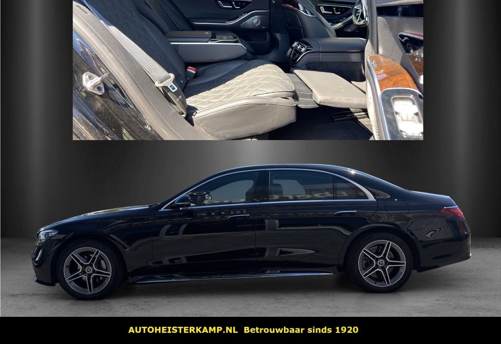 Mercedes-Benz S-Klasse 450 e Lang AMG Line Executive Rear Se, Auto's, Automaat, Achterwielaandrijving, Gebruikt, Zwart