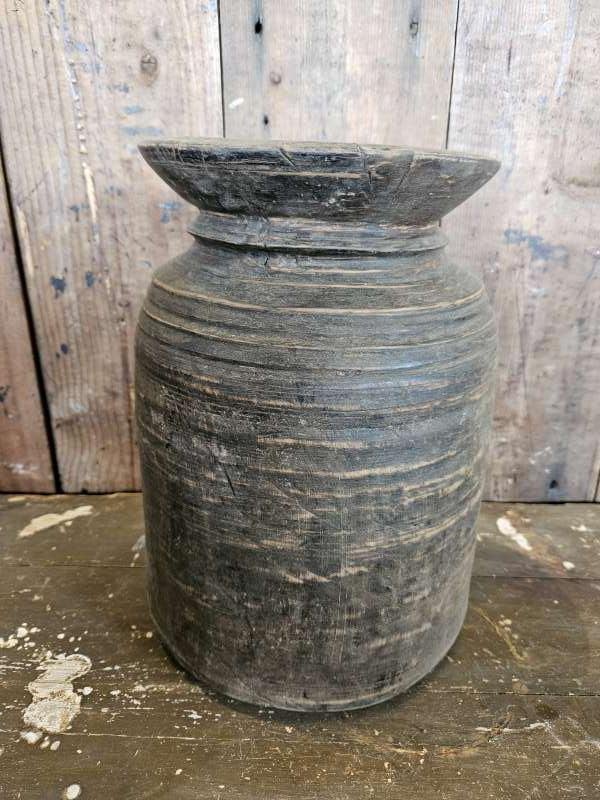oude nepalse pot ``WOONWINKEL RUSTIEK``, Antiek en Kunst, Ophalen of Verzenden