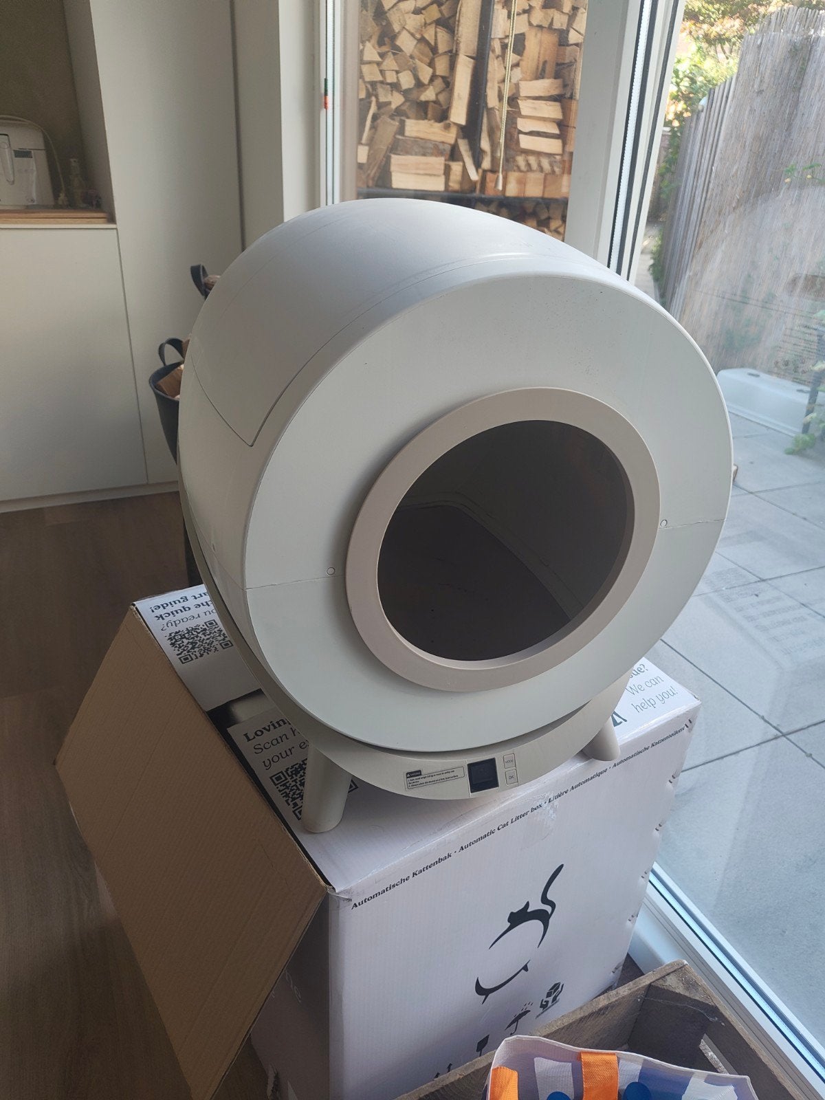 Revo-lo automatische kattenbak, Dieren en Toebehoren, Ophalen, Zo goed als nieuw