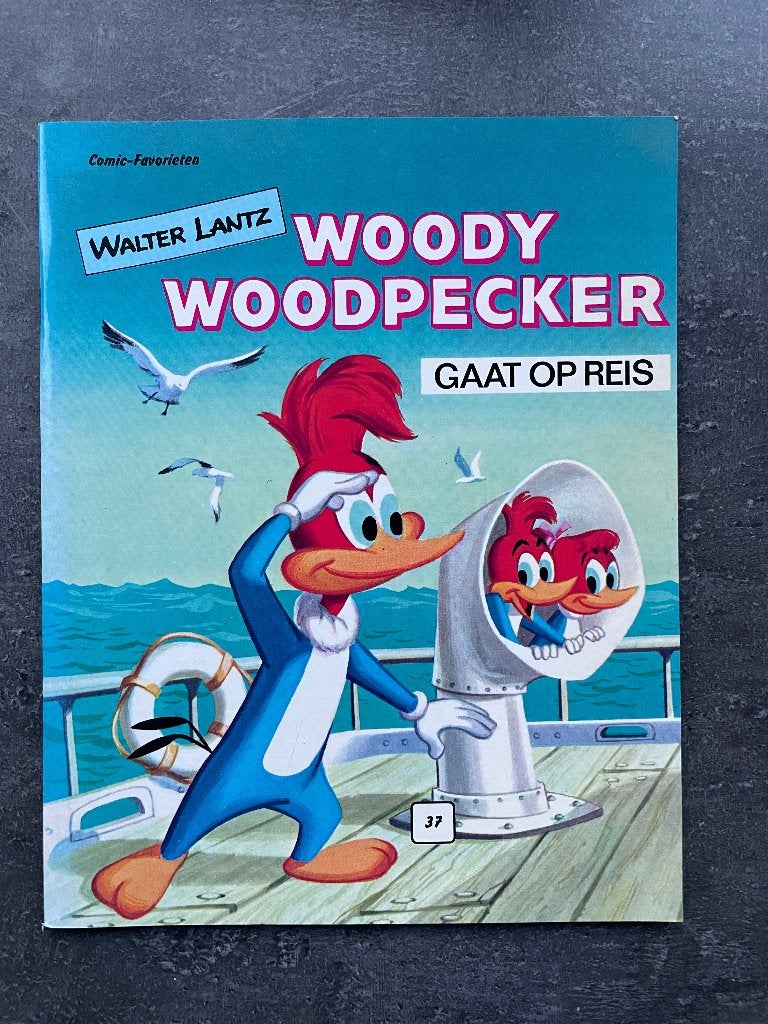 Woody Woodpecker gaat op reis, Boeken, Eén stripboek, Ophalen, Gelezen