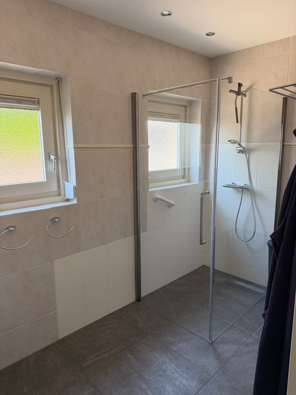Douchecabine met glazen wanden, Ophalen of Verzenden, Gebruikt, Met douche