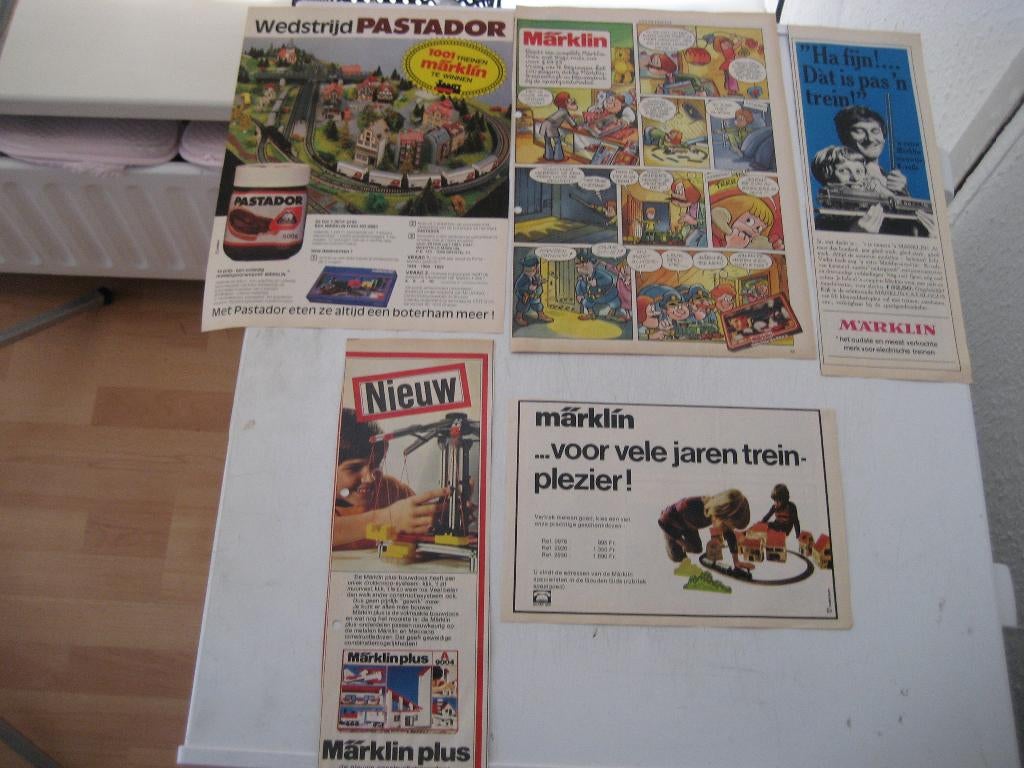 trein reclame fleischmann marklin lima, Gebruikt, Gelijkstroom, Fleischmann, Wagon