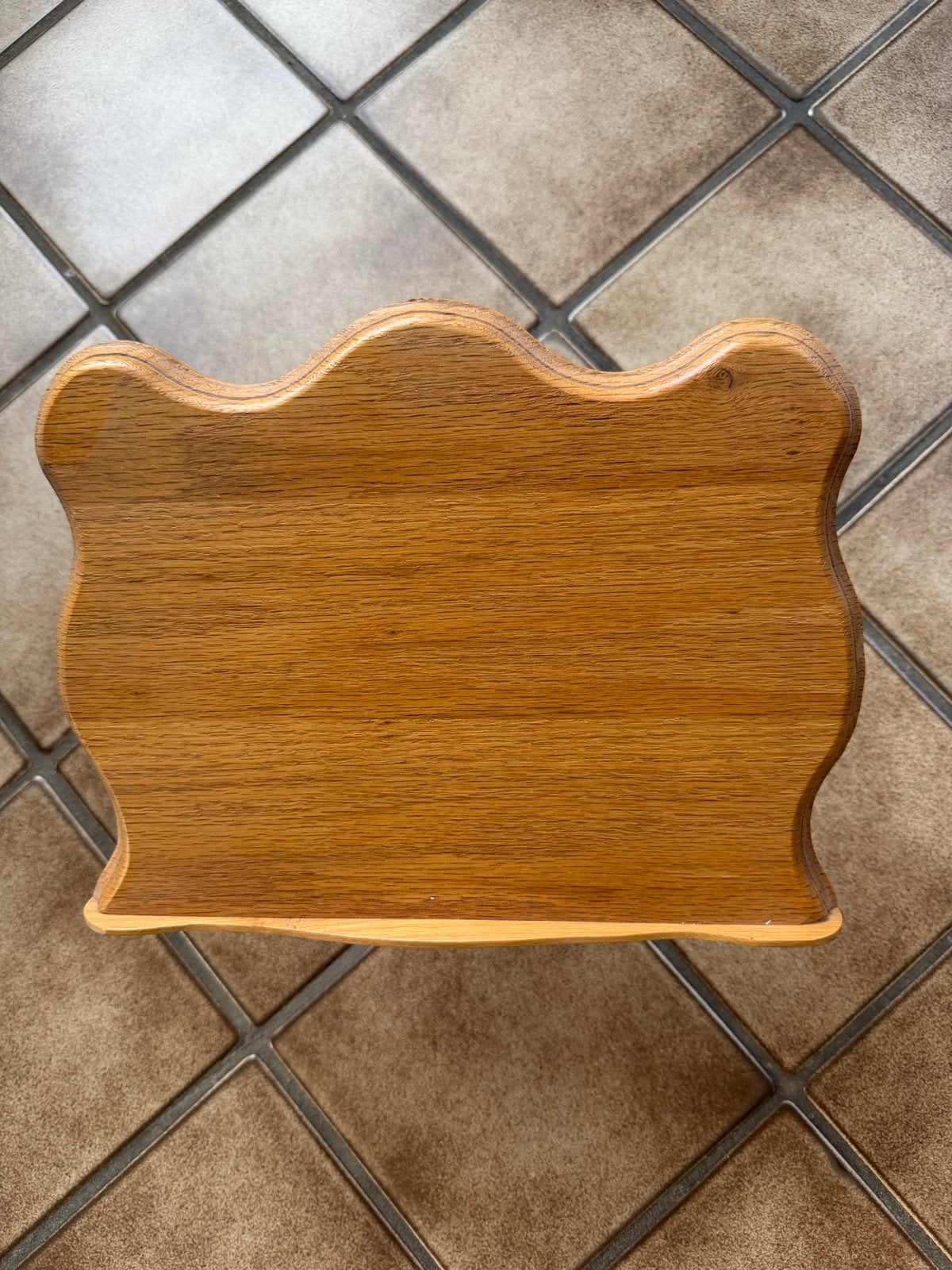 Houten standaard voor bord of decoratie, Antiek en Kunst, Ophalen of Verzenden