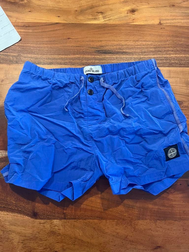 Stone island zwembroek, Ophalen of Verzenden, Maat 48/50 (M), Blauw, Zwemshort