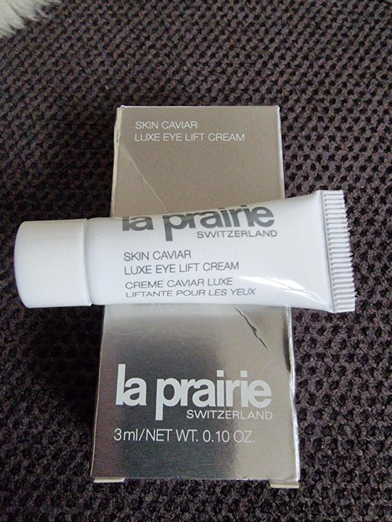 La Prairie Skin Caviar luxe Eye Lift Cream 3 ml, Sieraden, Tassen en Uiterlijk, Uiterlijk | Gezichtsverzorging, Verzenden, Nieuw