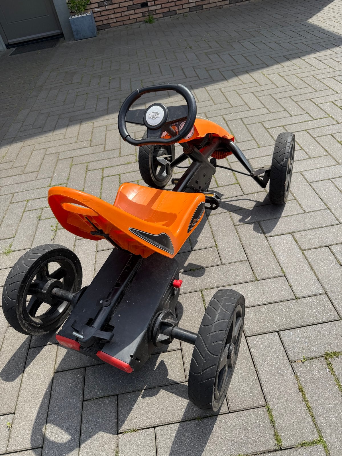Berg Rally skelter - Oranje, Ophalen, Gebruikt, Trapvoertuig