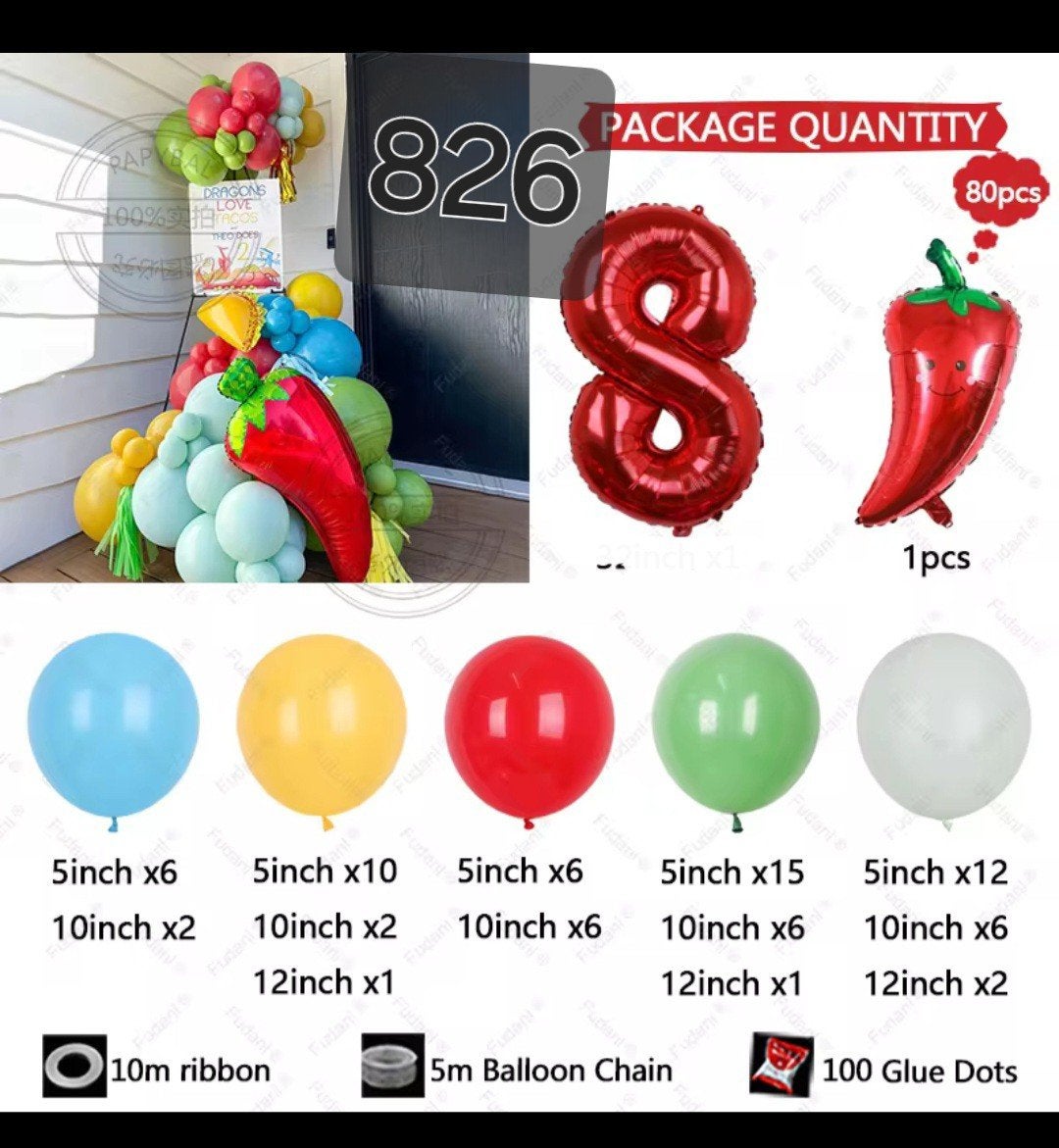 Ballonnen set voor feestjes - Nieuw, Ophalen of Verzenden, Nieuw, Feestartikel, Verjaardag
