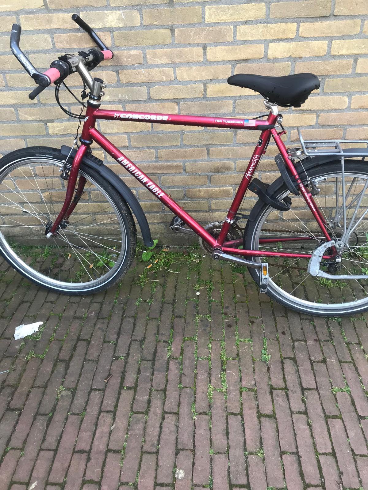 American Eagle sportfiets 26 inch 7 versnelling handrem, Minder dan 10 versnellingen, 26 inch, Minder dan 49 cm, Zo goed als nieuw
