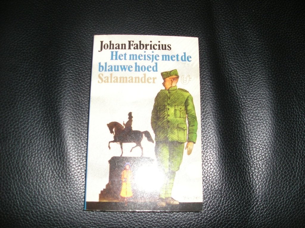 Boek: Het meisje met de blauwe hoed - Johan Fabricius, Boeken, Ophalen of Verzenden, Zo goed als nieuw, Nederland