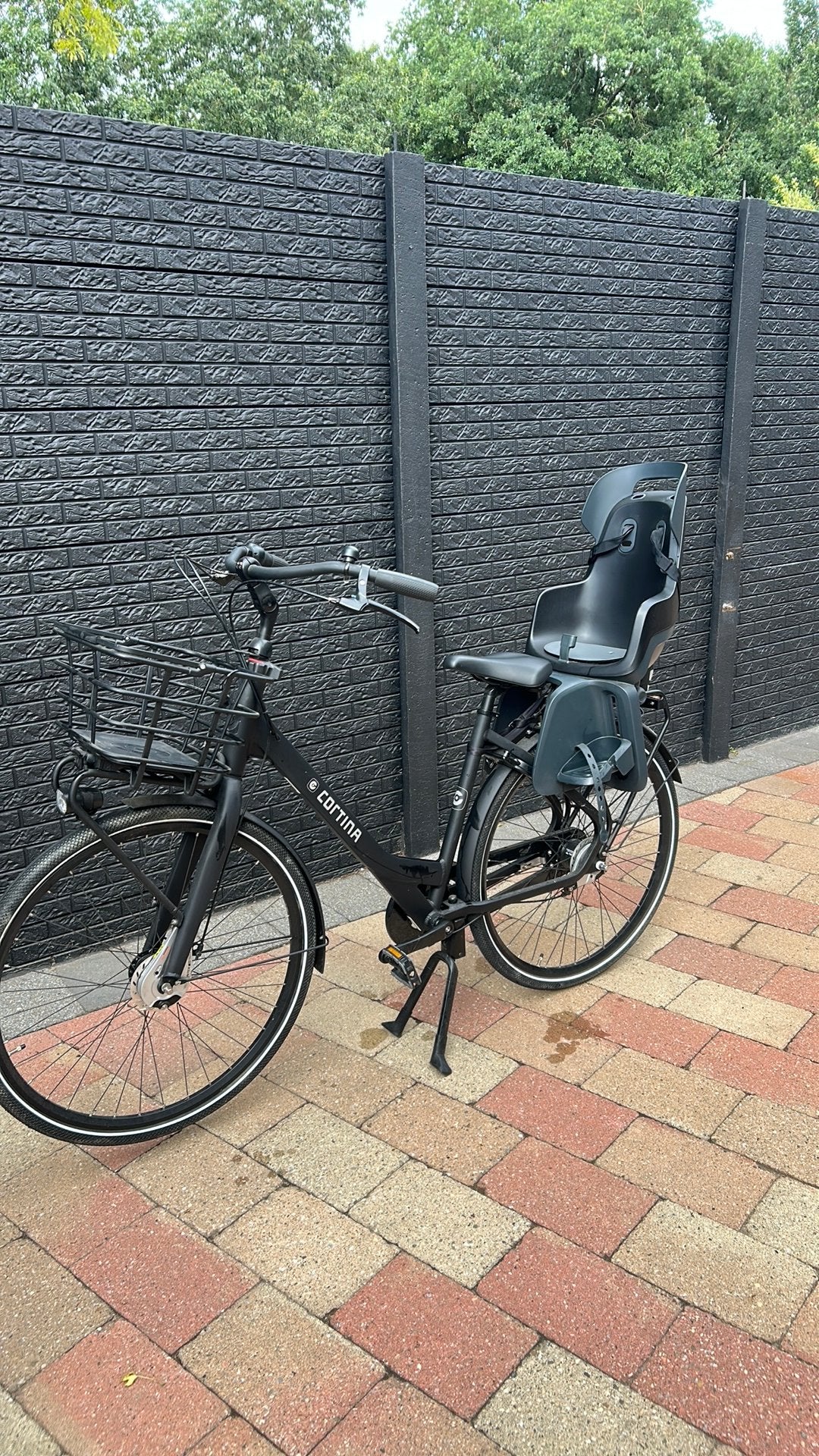Cortina fiets met 7 versnellingen en kinder zitje, Fietsen en Brommers, Fietsen | Dames | Moederfietsen, Versnellingen, Zo goed als nieuw