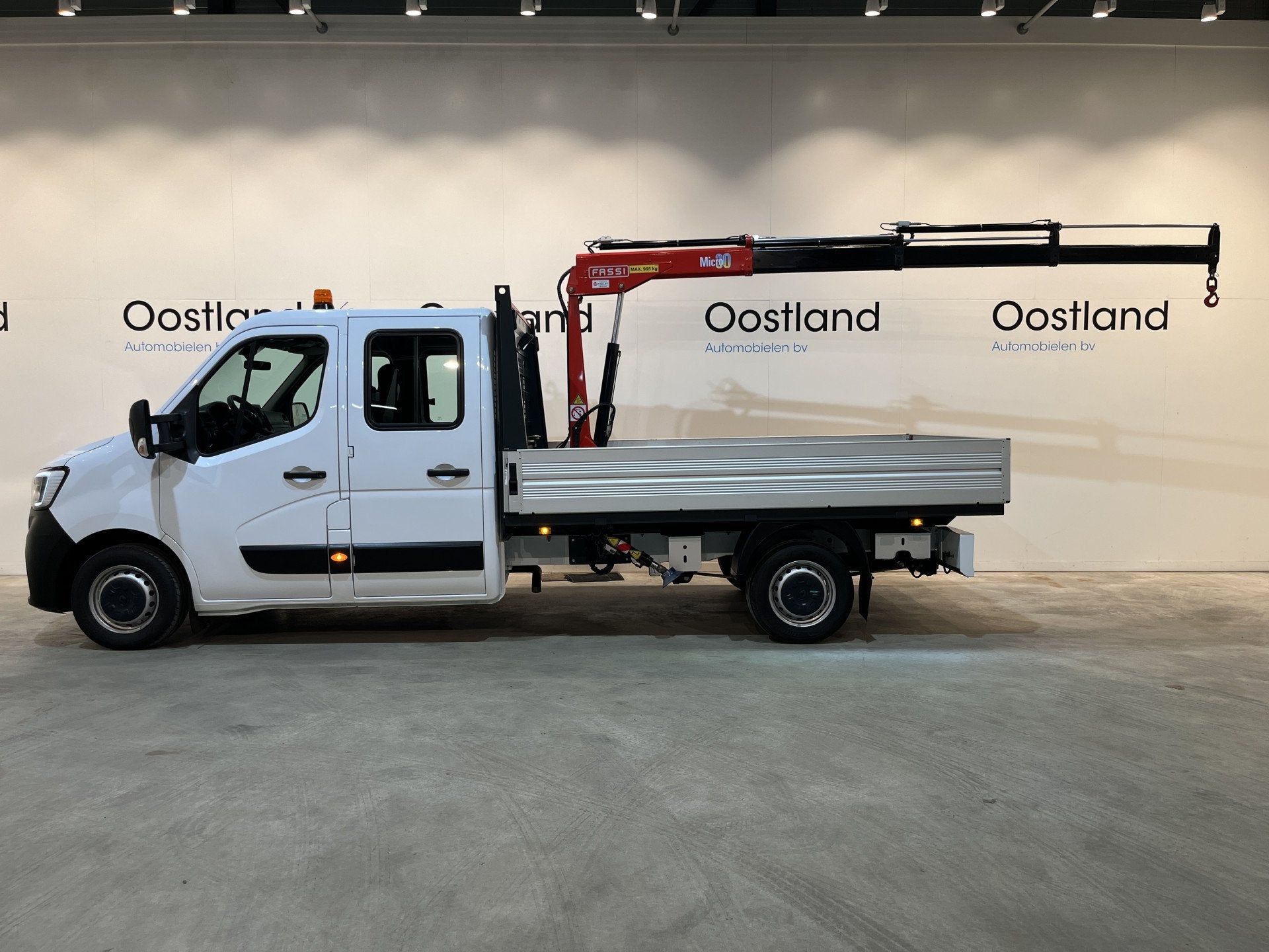 Renault Master 2.3 dCi 145 PK L3 DC Dubbel Cabine Open Laadb, Auto's, Bestelauto's, Voorwielaandrijving, 145 pk, Stof, Gebruikt