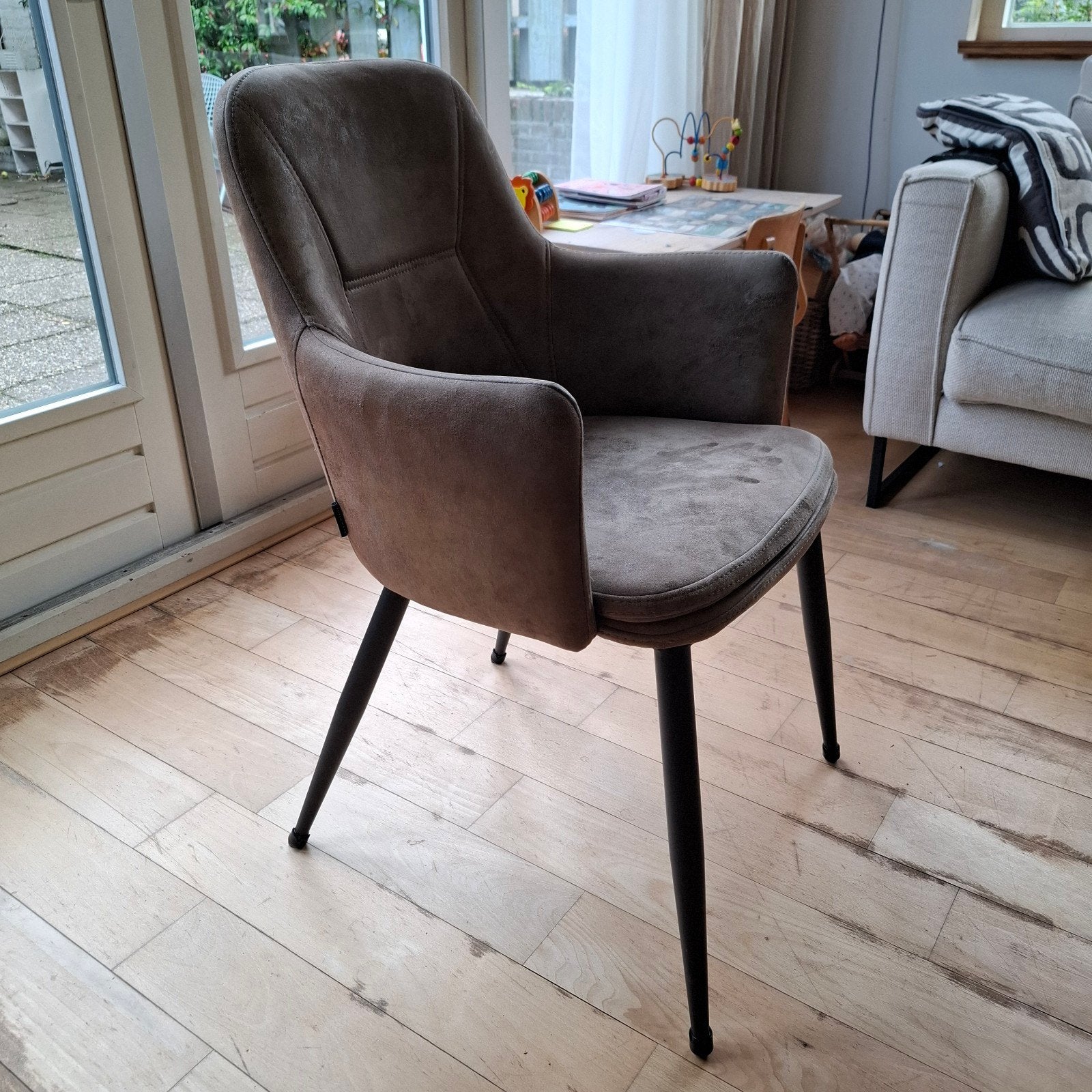 2 eetkamerstoelen, Ophalen, Gebruikt, Overige kleuren, Twee