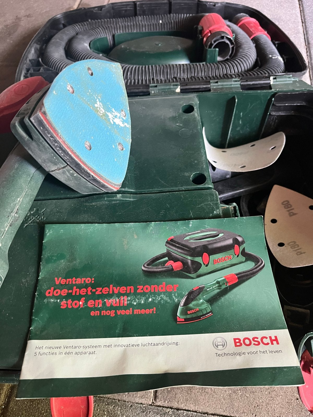 Bosch Ventaro 5-in-1 multifunctionele schuurmachine, Ophalen of Verzenden, Gebruikt, Minder dan 600 watt, Overige typen