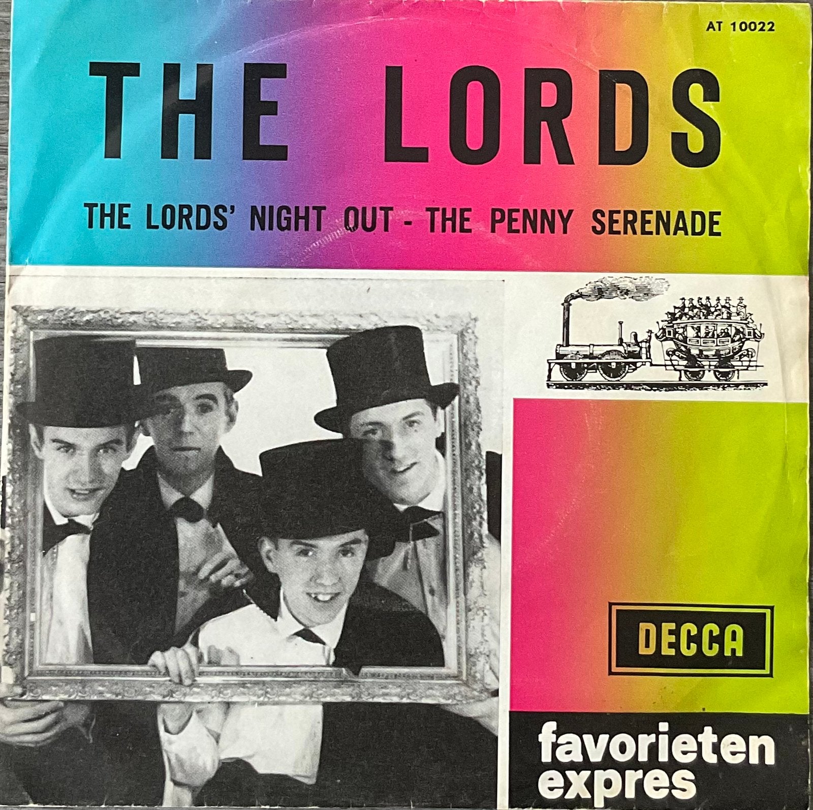 THE LORDS - The Lords’ night out (plaat ALS NIEUW), Cd's en Dvd's, Vinyl Singles, Verzenden, 7 inch