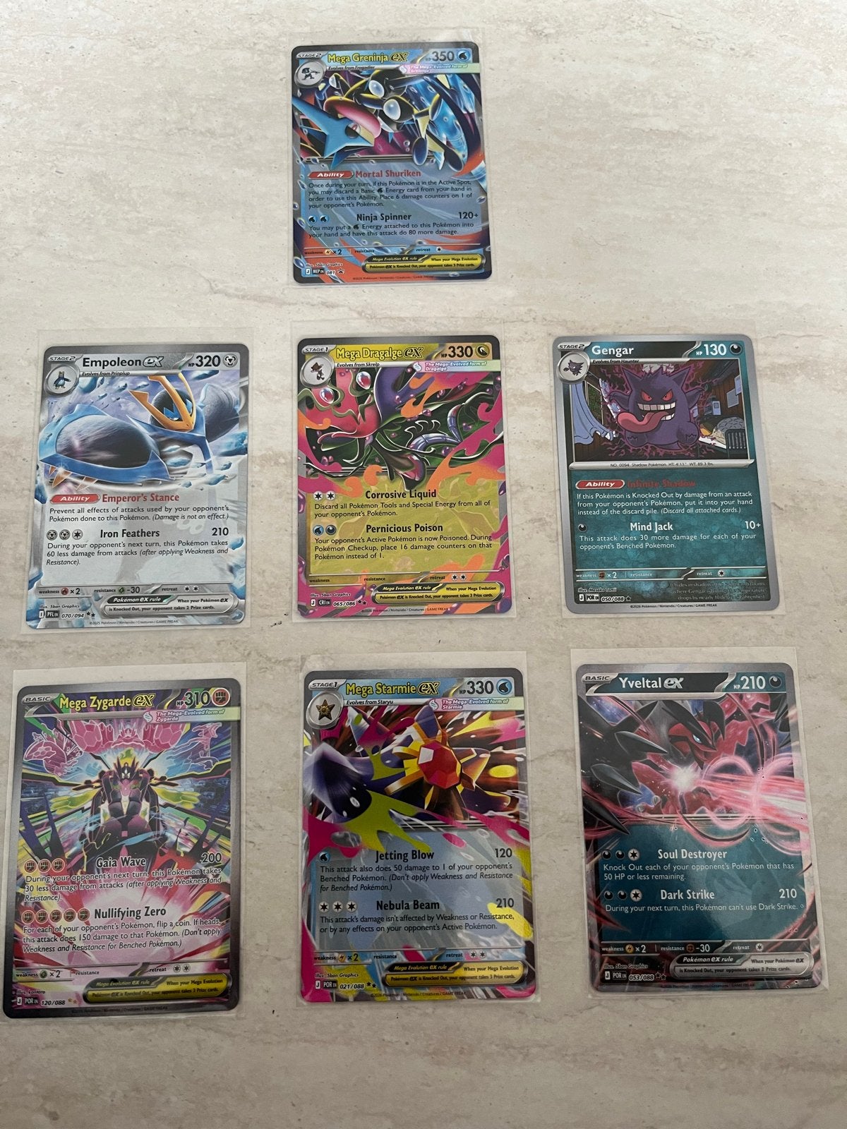 Pokémon mint kaarten, Verzenden, Nieuw, Meerdere kaarten