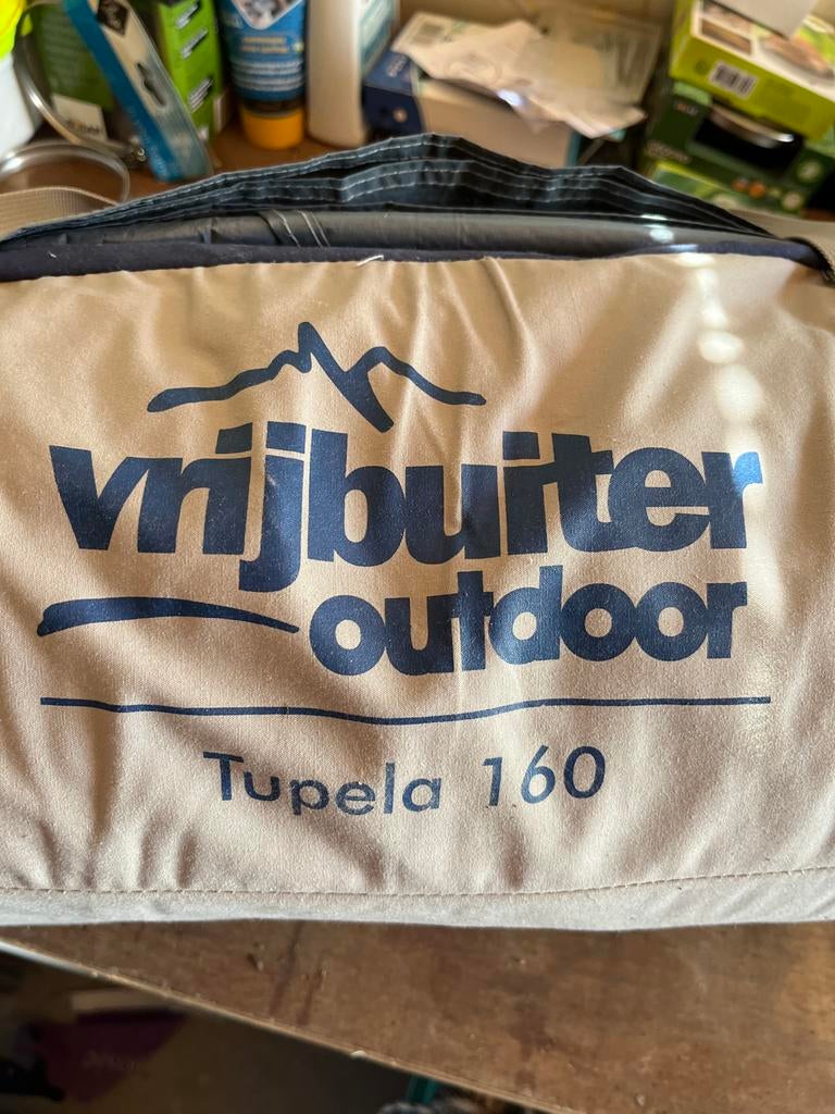 Vrijbuiter Outdoor Redwood Tupela 160 - Nieuw in verpakking, Caravans en Kamperen, Tenten, Ophalen of Verzenden, Nieuw, Tot en met 2