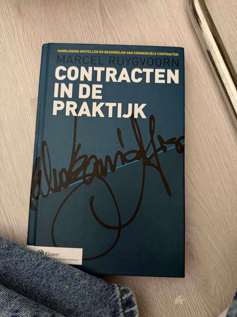 Contracten in de Praktijk - Marcel Ruygvoorn, Boeken, Ophalen of Verzenden, Gamma, Zo goed als nieuw, HBO