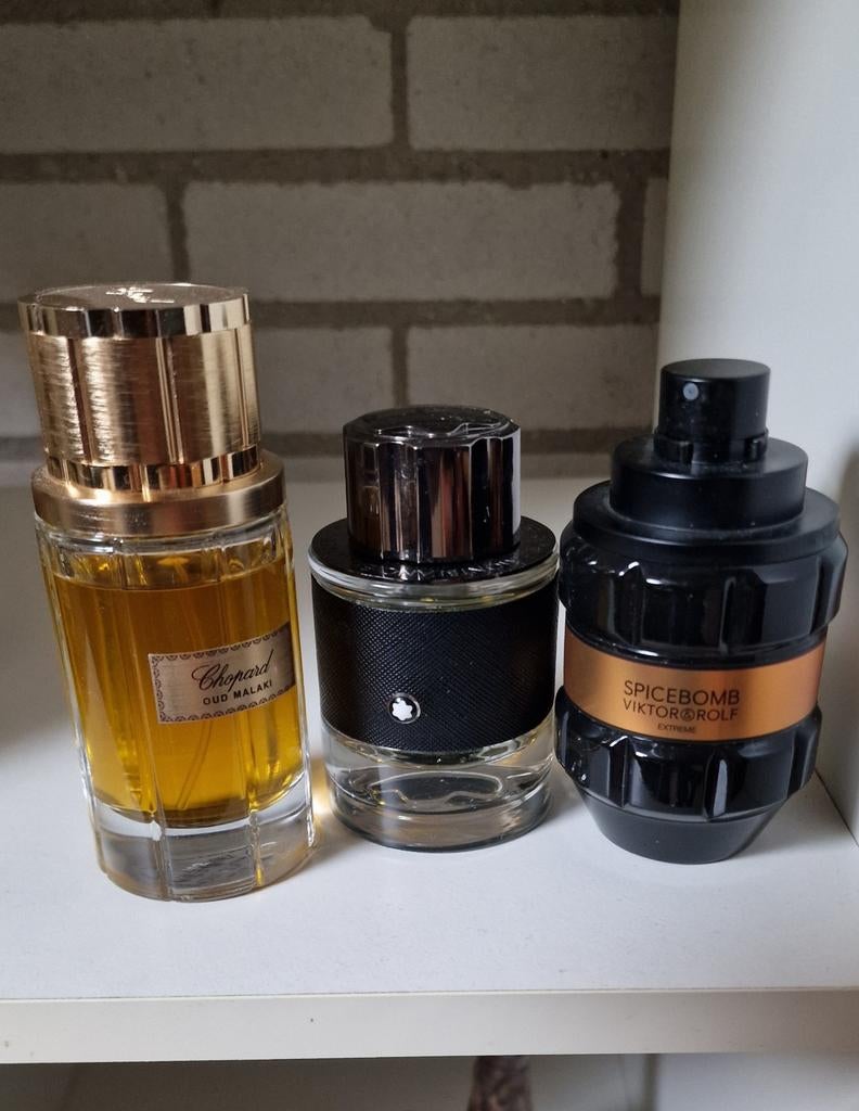 3 verschillende parfums, Ophalen of Verzenden, Zo goed als nieuw