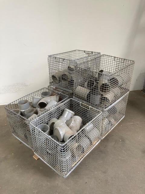 Enorme partij nieuwe PVC hulpstukken in div diameters, Afvoer, Pvc, Minder dan 20 mm, Nieuw