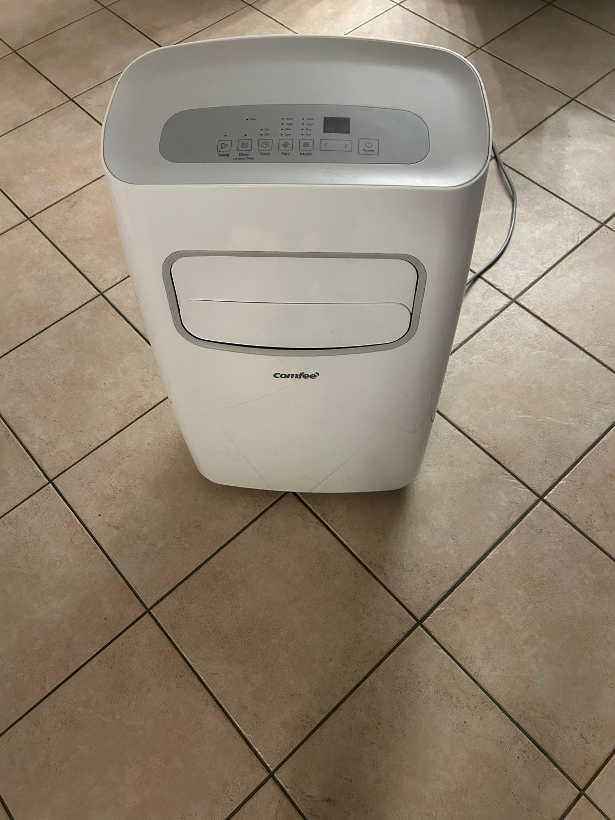 Comfee Mobiele Airco 9000 BTU met Afstandsbediening, Minder dan 60 m³, 3 snelheden of meer, Ophalen of Verzenden, Zo goed als nieuw