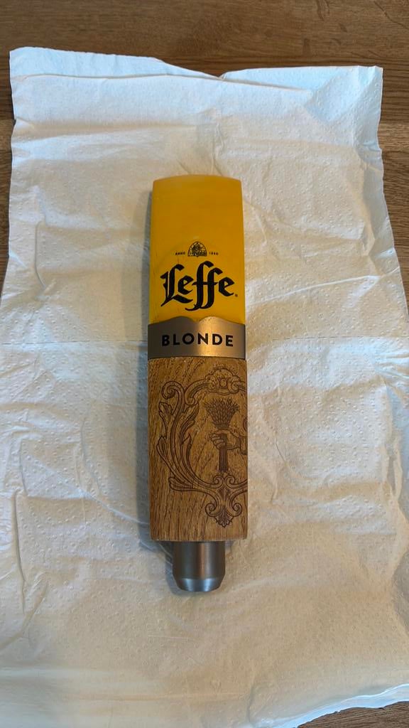 Taphendel Leffe Blonde, Verzamelen, Biermerken, Ophalen of Verzenden, Zo goed als nieuw, Flesje(s), Leffe