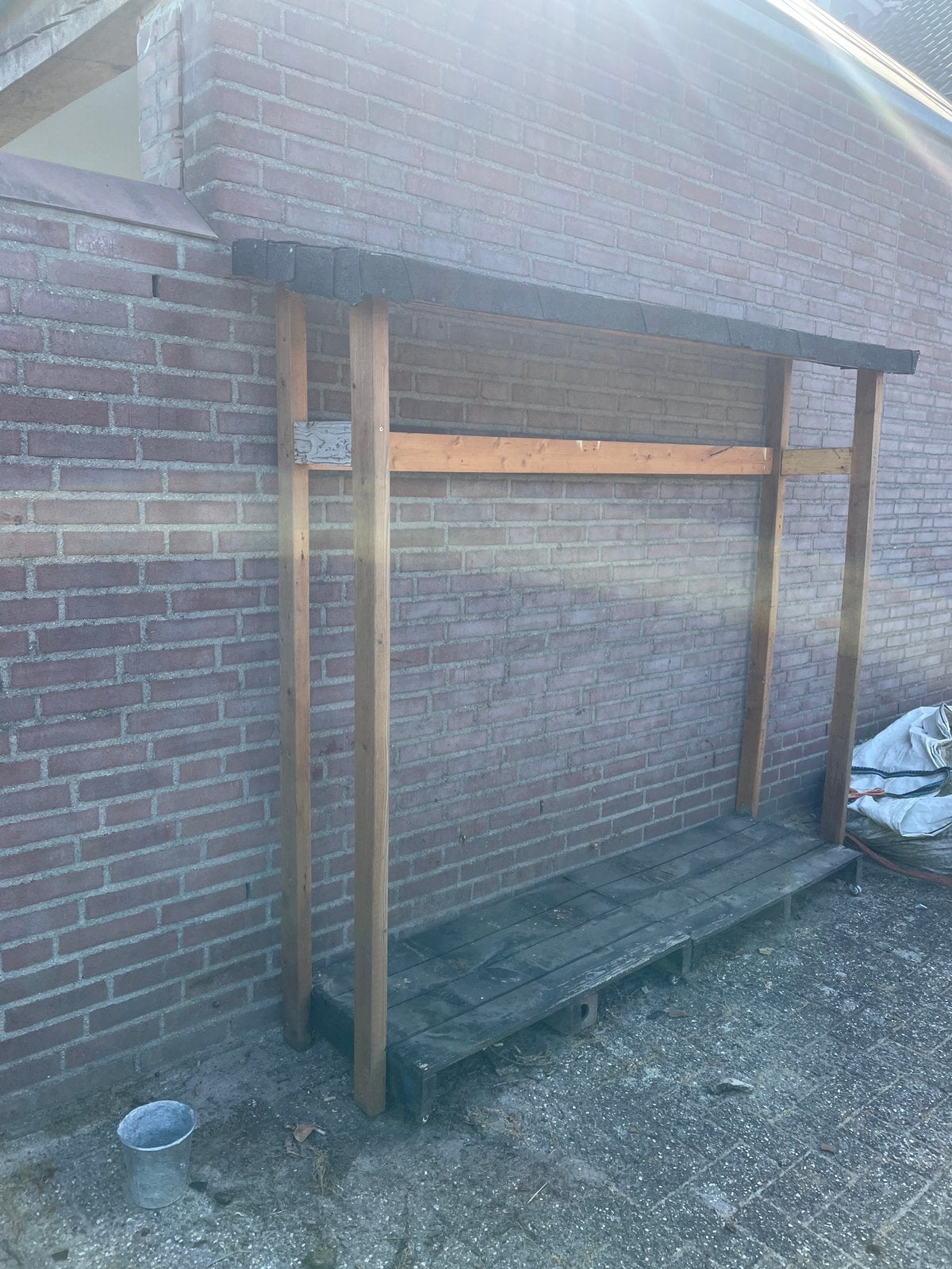 Houthok / tuingereedschap hok voor Stookhout, Tuin en Terras, Haardhout, Minder dan 3 m³, Ophalen