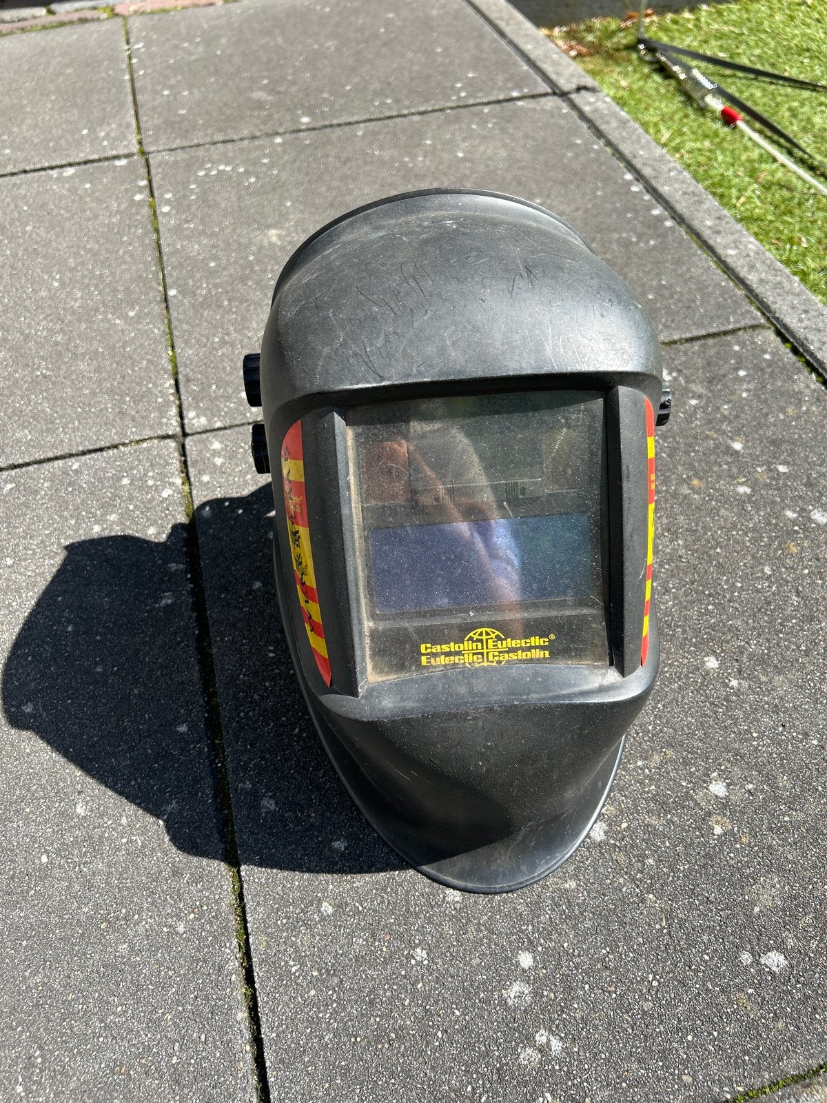 Lashelm Castolin Eutectic - Automatisch verduisterend, Lasfilter, Ophalen of Verzenden, Gebruikt