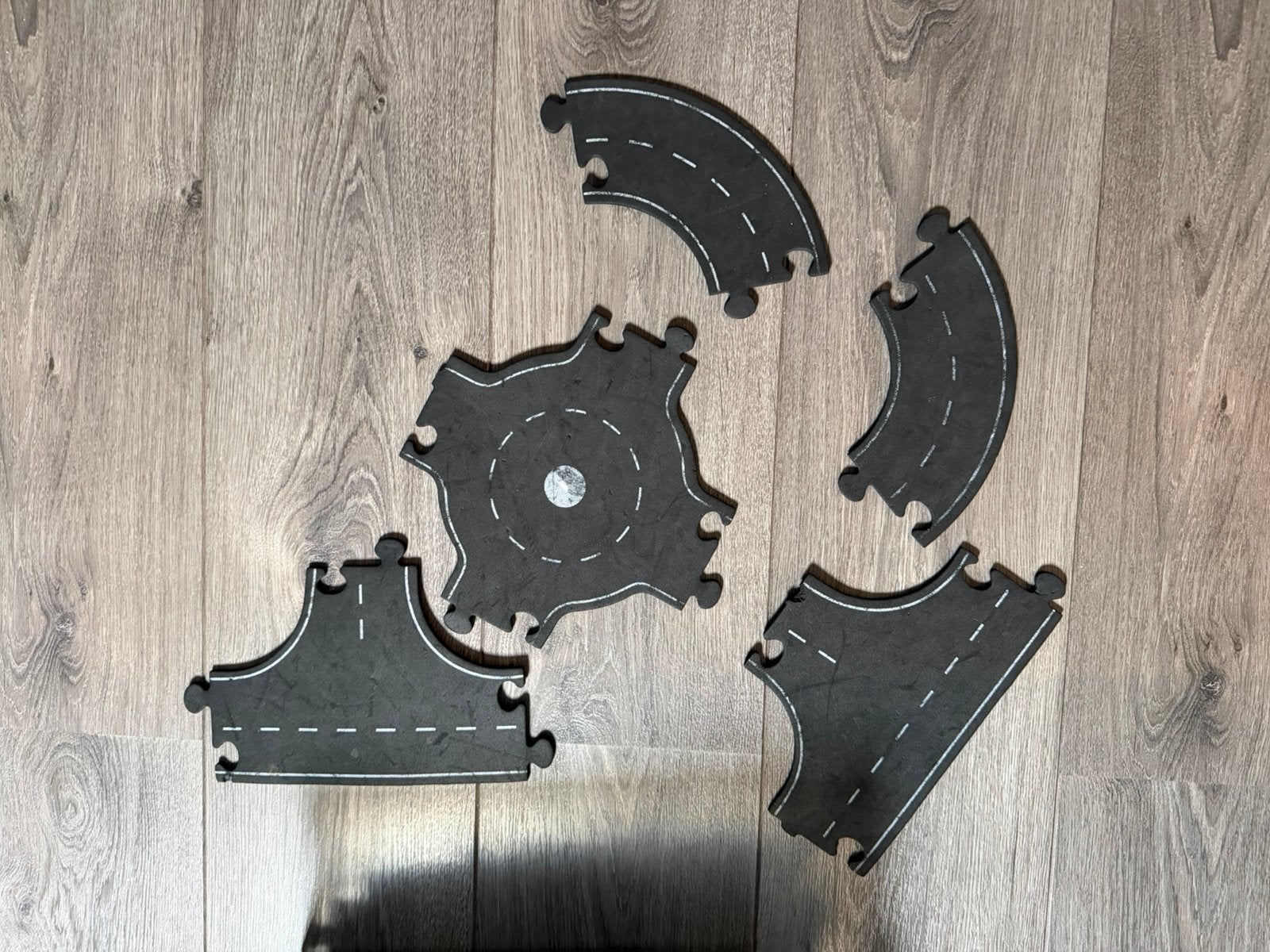 Puzzelstukken foam voor racebaan, Ophalen of Verzenden, Zo goed als nieuw, Elektrisch, Overige merken