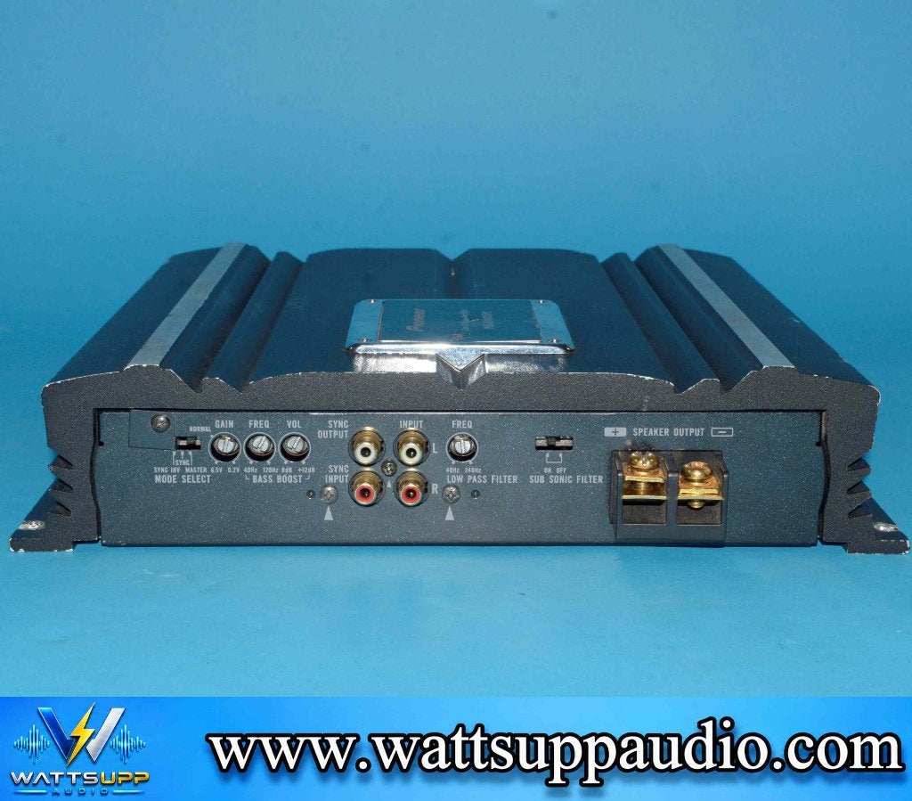 Pioneer PRS-D3000SPL Monoblok versterker 1400W RMS, Auto diversen, Gebruikt, ., Ophalen of Verzenden, .