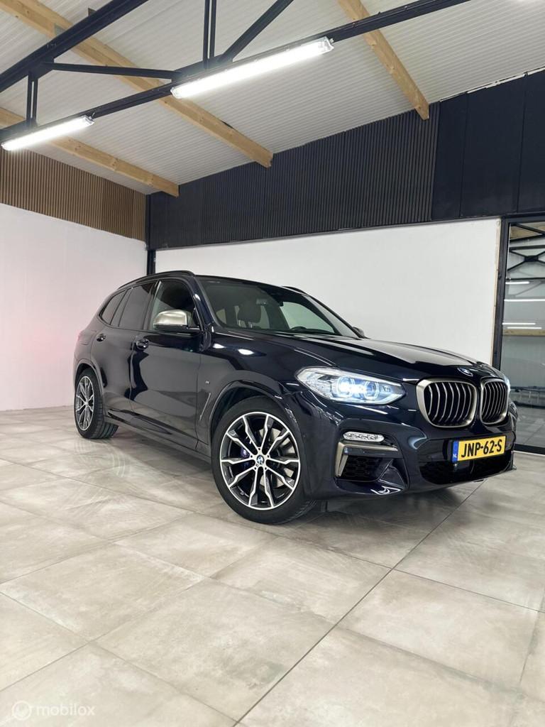 BMW X3 M40i xDrive | Pano | Adaptive M | CarPlay | B58 | 360, Automaat, Euro 6, 2000 kg, Blauw