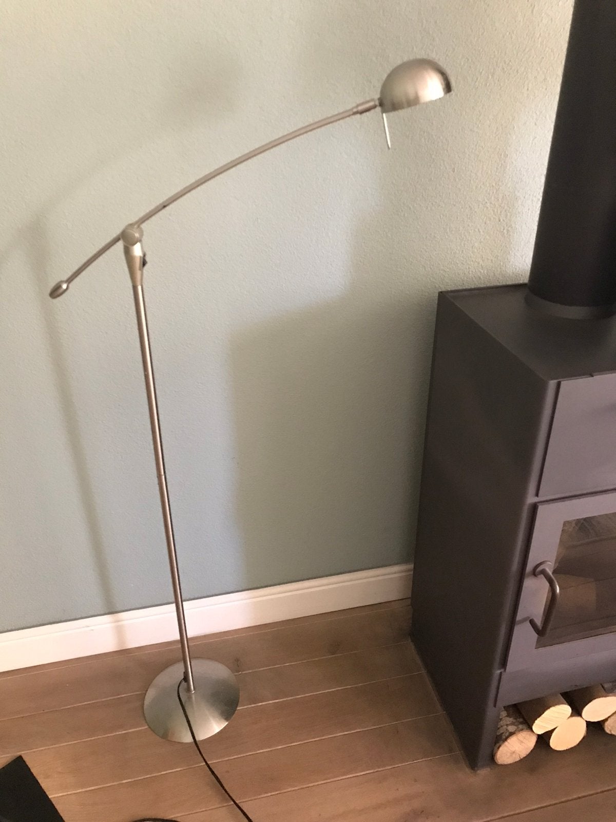 Staande leeslamp in nette staat., Ophalen of Verzenden, Zo goed als nieuw, 150 tot 200 cm