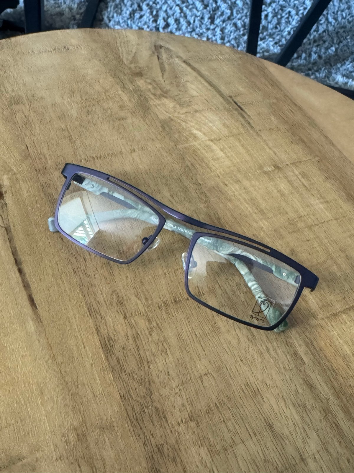 Jos Eyewear brilmontuur zonder sterkte, Overige merken, Gebruikt, Paars, Ophalen of Verzenden