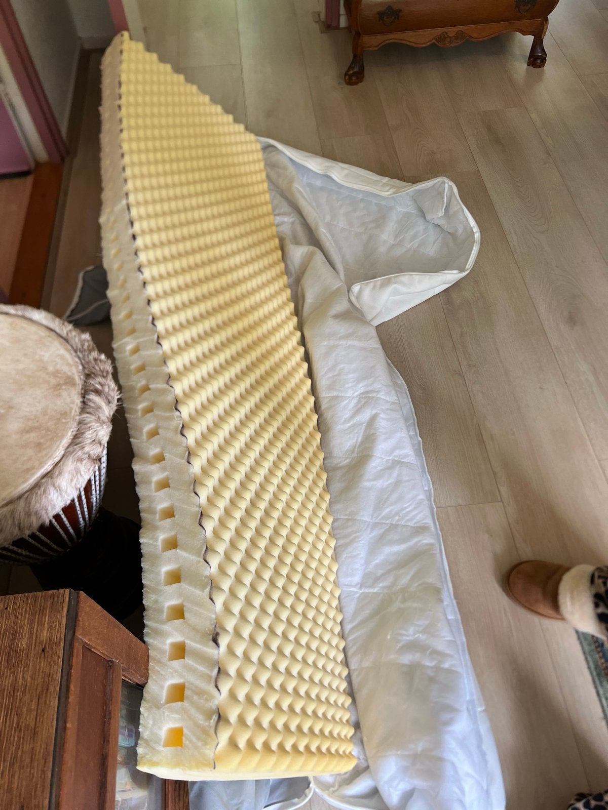 IKEA AFJÄLL schuimmatras 178x53 cm, Huis en Inrichting, Slaapkamer | Matrassen en Bedbodems, Ophalen, 190 cm of minder, Zo goed als nieuw