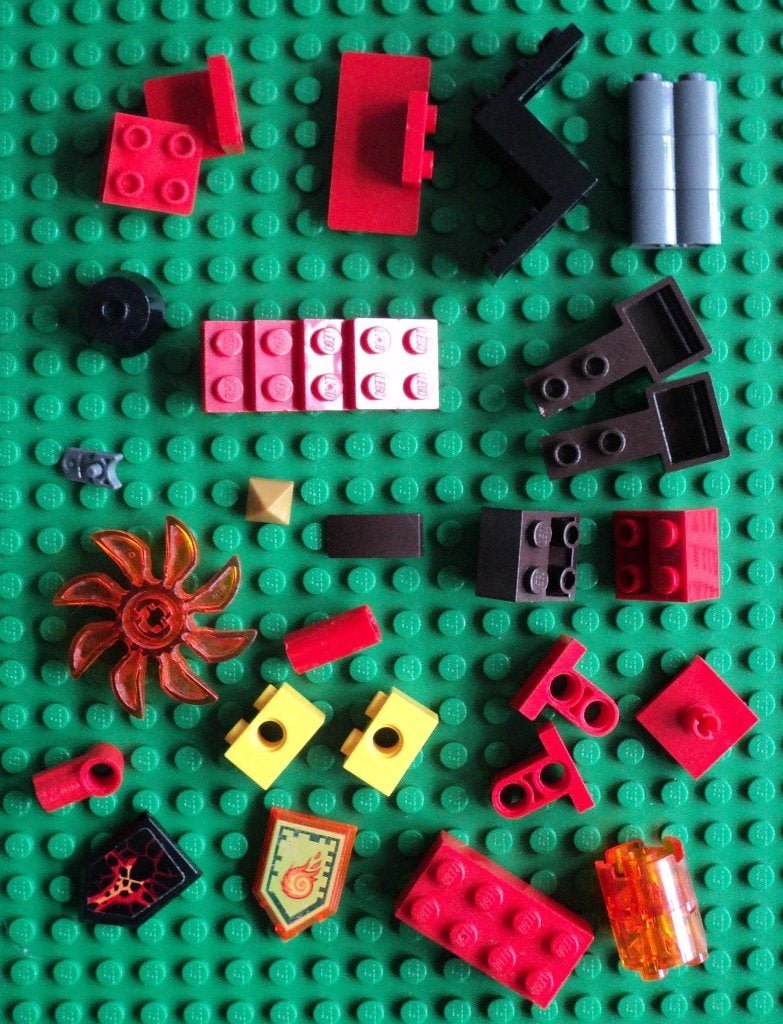 70313 Moltor's Lava Smasher onderdelen, Ophalen of Verzenden, Gebruikt