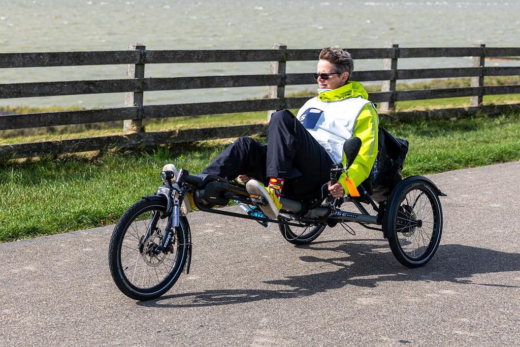 Sportieve Hase Kettwiesel driewielfiets zeer goede staat, Ophalen, Zo goed als nieuw, Velgrem, Hase
