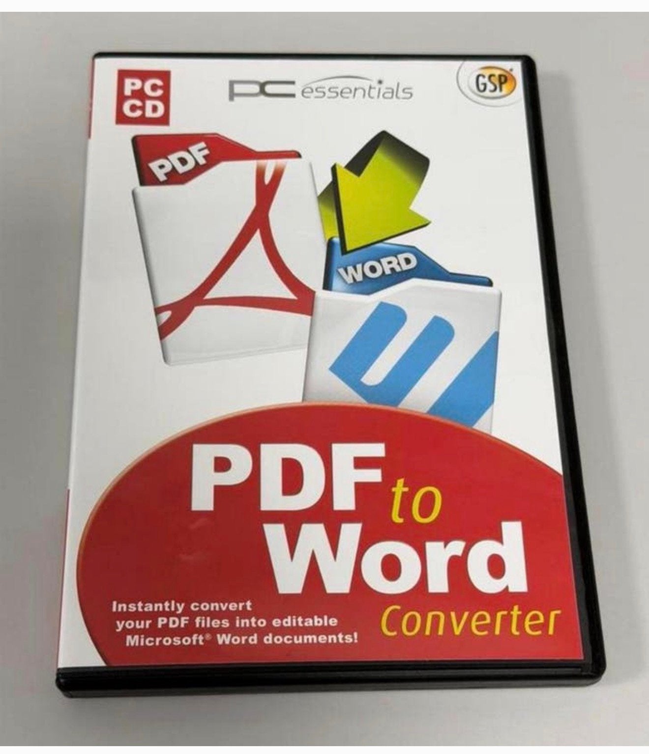 PDF to Word Converter – PC CD-Rom Nieuw | PC Essentials, Ophalen of Verzenden, Nieuw, Windows