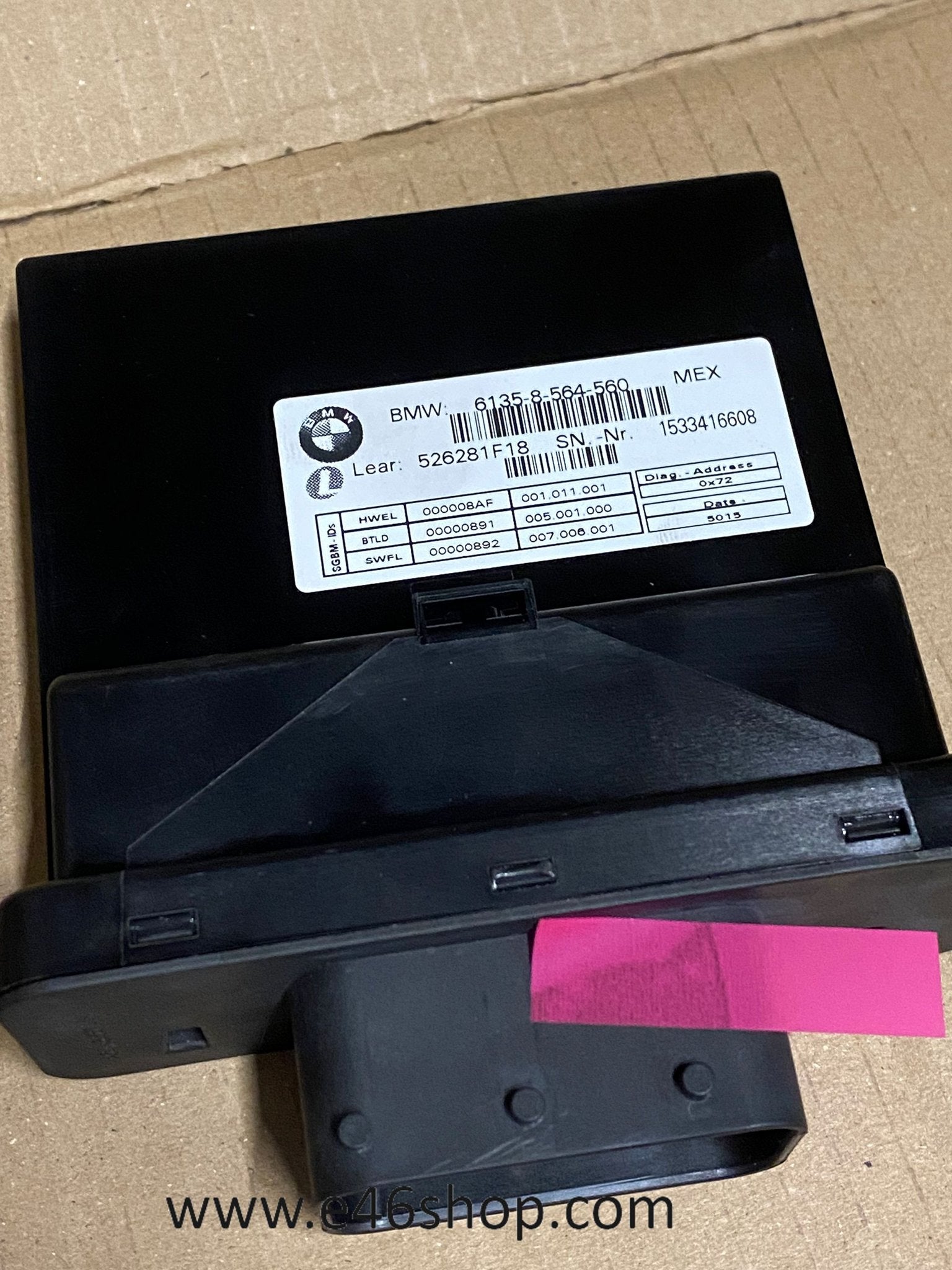 BMW BASISMODULE OE 61358564560 NIEUW, -, -, Nieuw, Ophalen of Verzenden