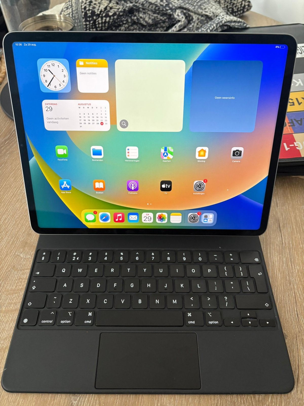 NIEUW Apple Ipad pro 12.9 met accessoires, Ophalen, 12 inch, Apple iPad
