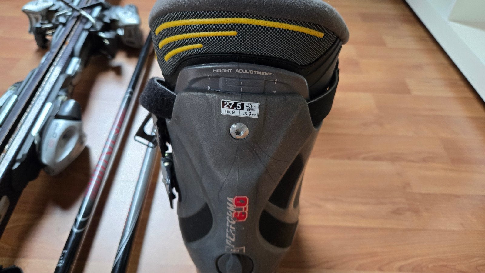 Complete ski-set: Head ski's, Tyrolia bindingen, skischoenen, Sport en Fitness, Skiën en Langlaufen, Ophalen, 140 tot 160 cm, Gebruikt