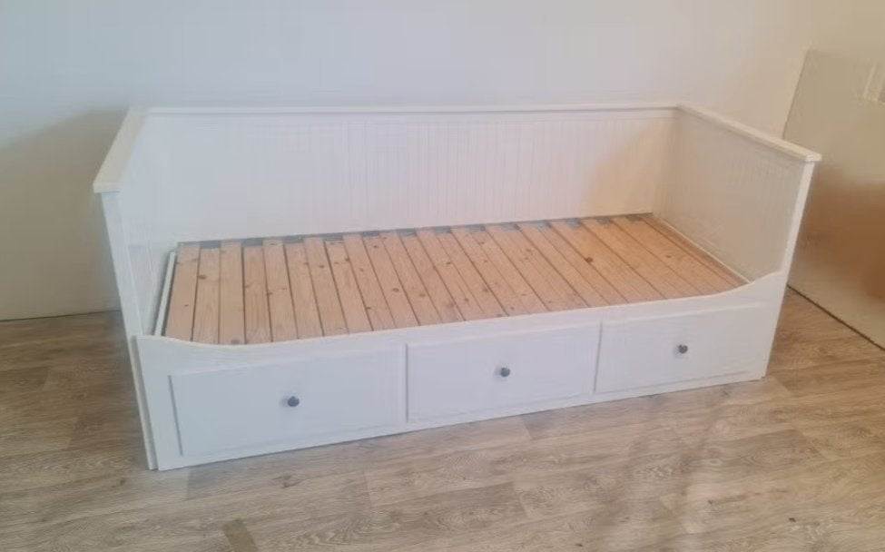 IKEA Hemnes bed/ bedbank. Leveren en monteren ook mogelijk!, Verstelbaar, Ikea, Wit, Www.KasparWinkel.nl